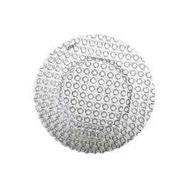 Avet Carmen - Plato de Postre con Ala, 21.5 cm de Diámetro, Set de 6 Piezas, Porcelana